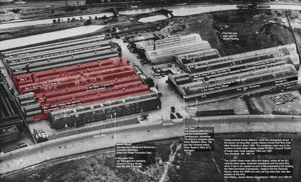 Jensen Factory, Kelvin Way, West Bromwich