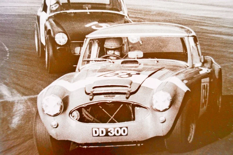 John Chatham In Austin Healey 3000