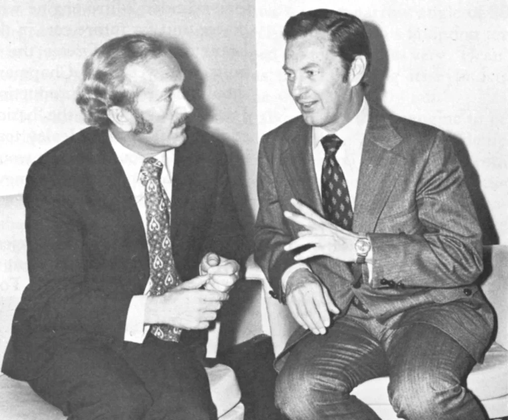 Colin Chapman and Kjel Qvale