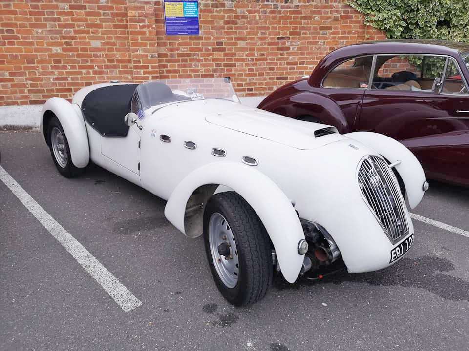 1950 Healey Silverstone 'E' Type.