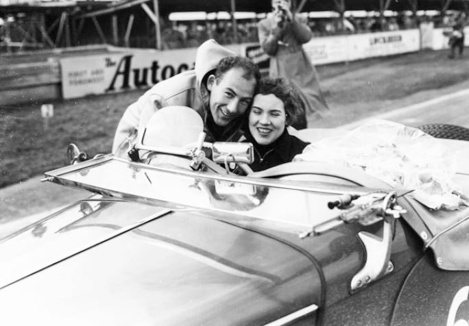 Stirling and sister Pat 1960s