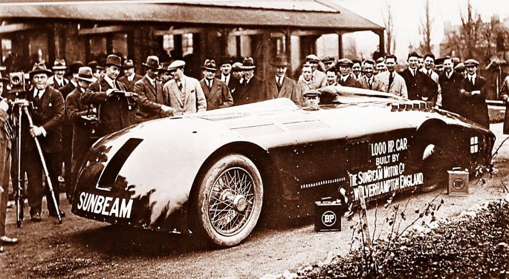1927 Sunbeam 'Mystery' (aka "The Slug") Land Speed Record car