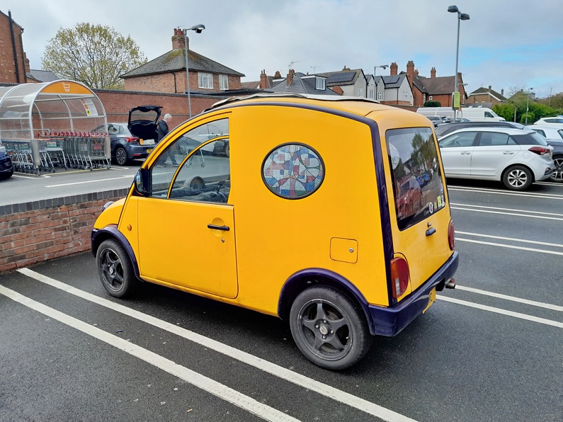 Nissan S Cargo. rear.