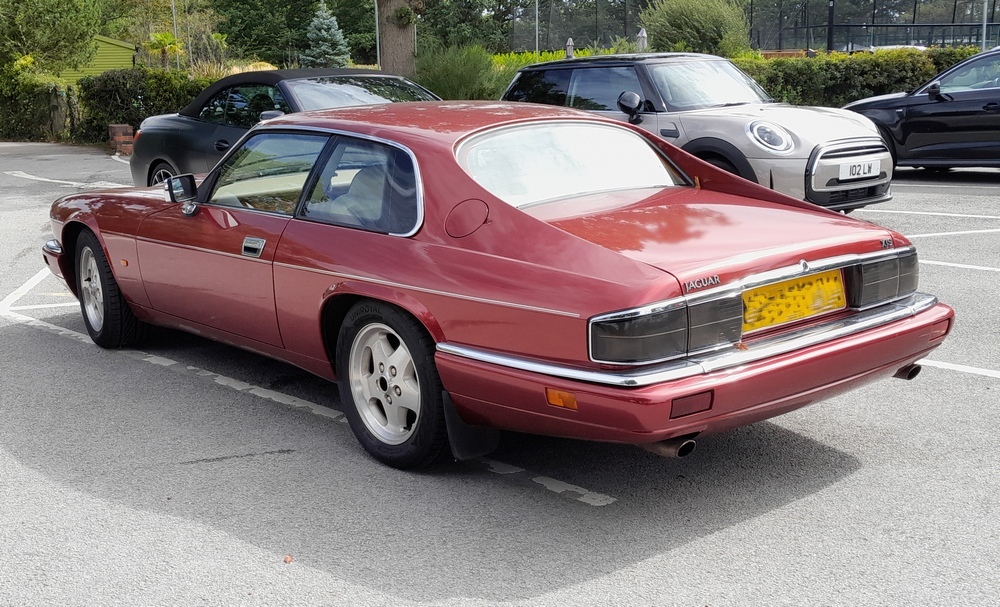 Jaguar XJS. Rear.