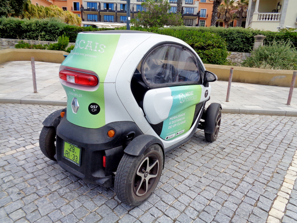 Renault Twizzy electric microcar. Rear.