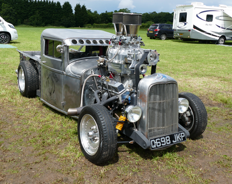 Built from the ground up Brisitsh 'Dragster' with American Supercharged V8 engine