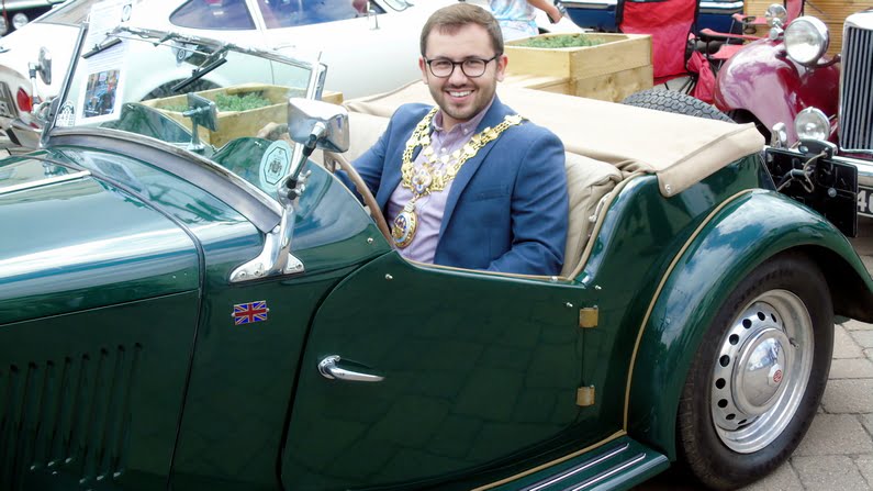 Mayor of Warwick Richard Edgington