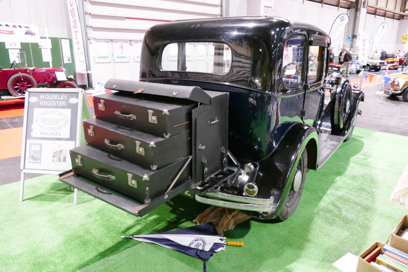1934 Wolseley County Saloon Rear