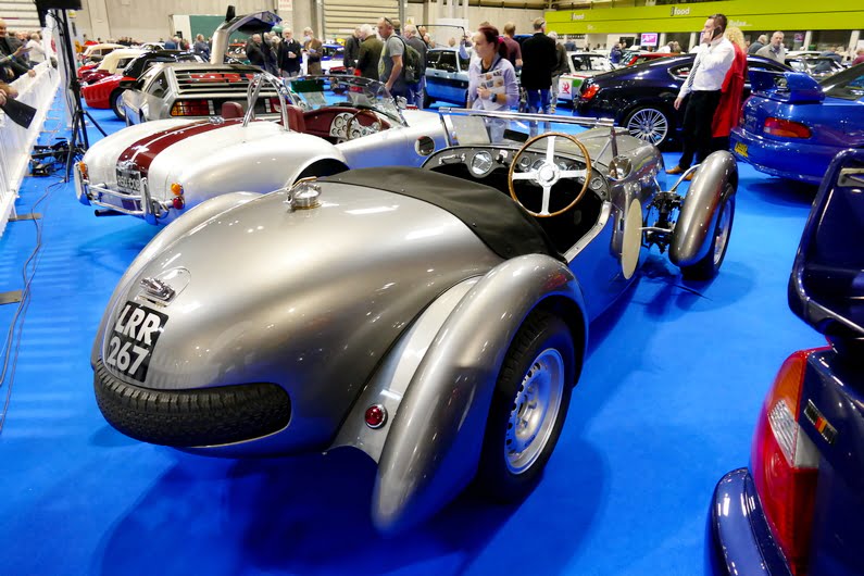 1950 Healey Silverstone E Type. Rear