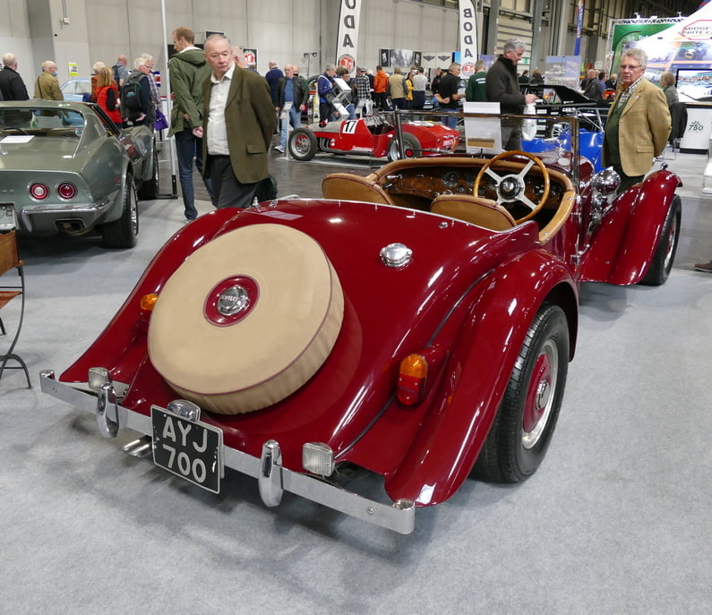 Bentley MkVI Special by Mallalieu. Rear