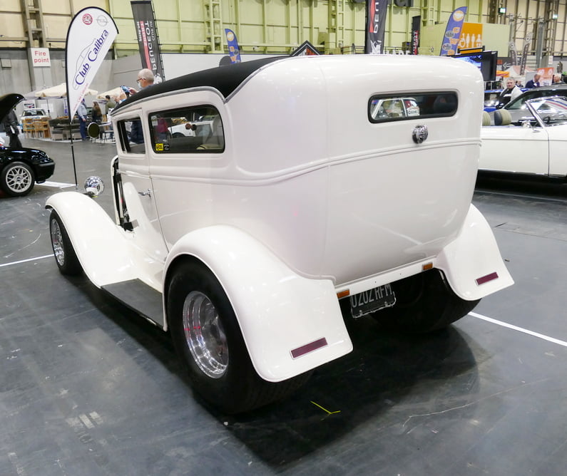 Ford Hotrod. Rear