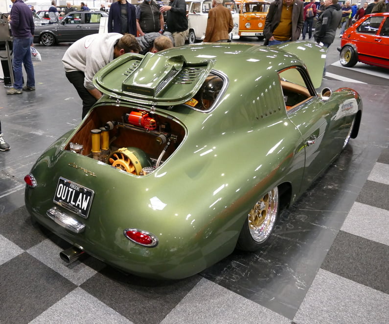 Porsche 356 based Outlaw conversion. Rear