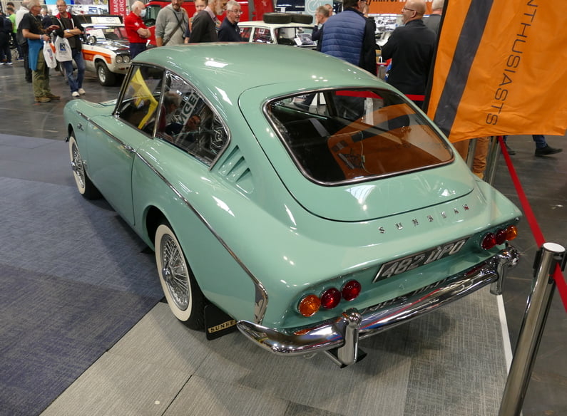 Sunbeam Harrington Alpine Le Mans. Rear