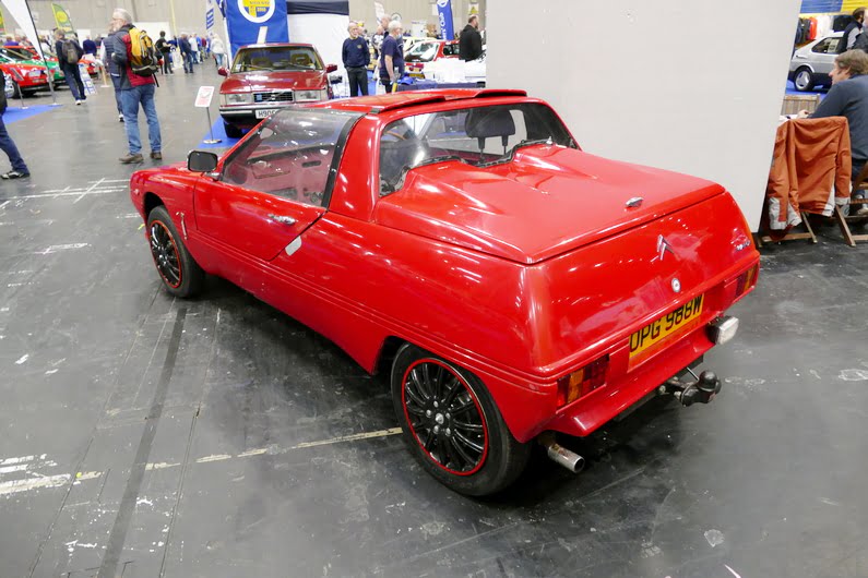 Two Seater GT Citroen Special. Rear