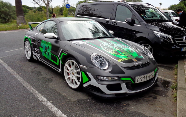 Porsche 911 GT3 RS. Front.