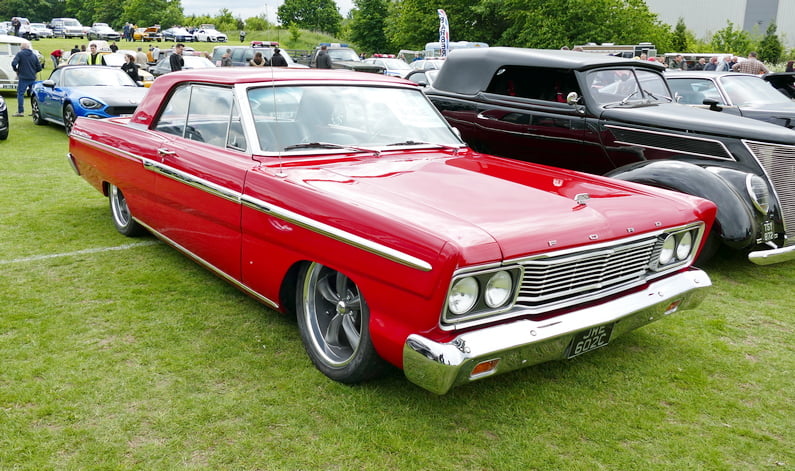 Early 1960s Ford Fairlane two door