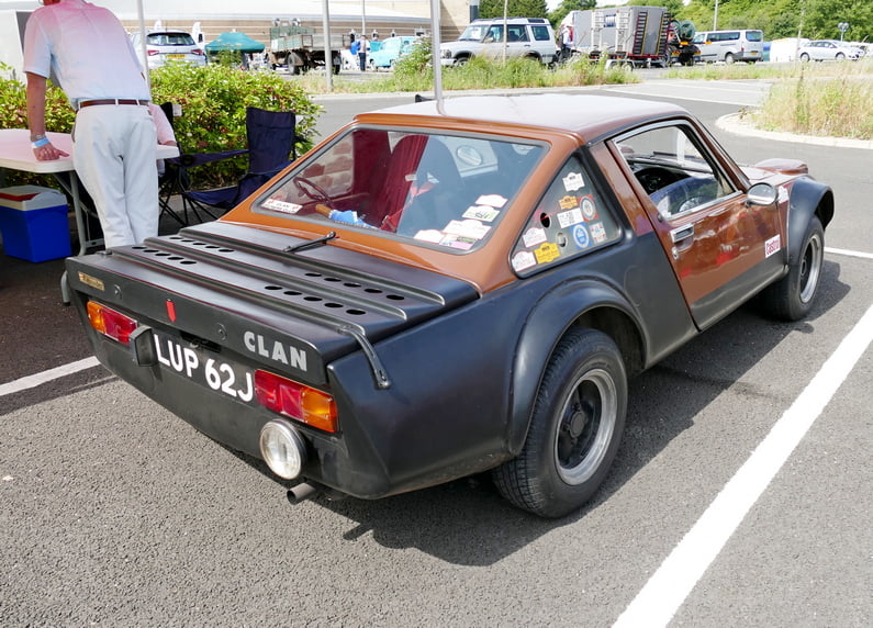 Clan Crusader prototype. Rear