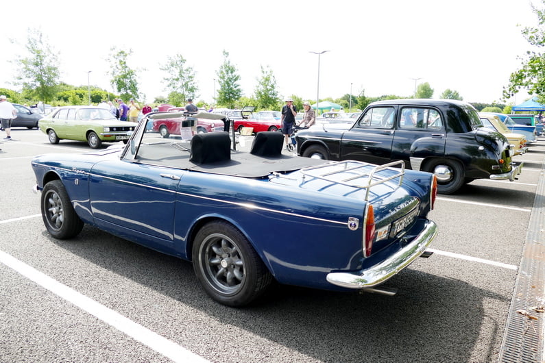 Sunbeam Tiger Mk. I. Rear.