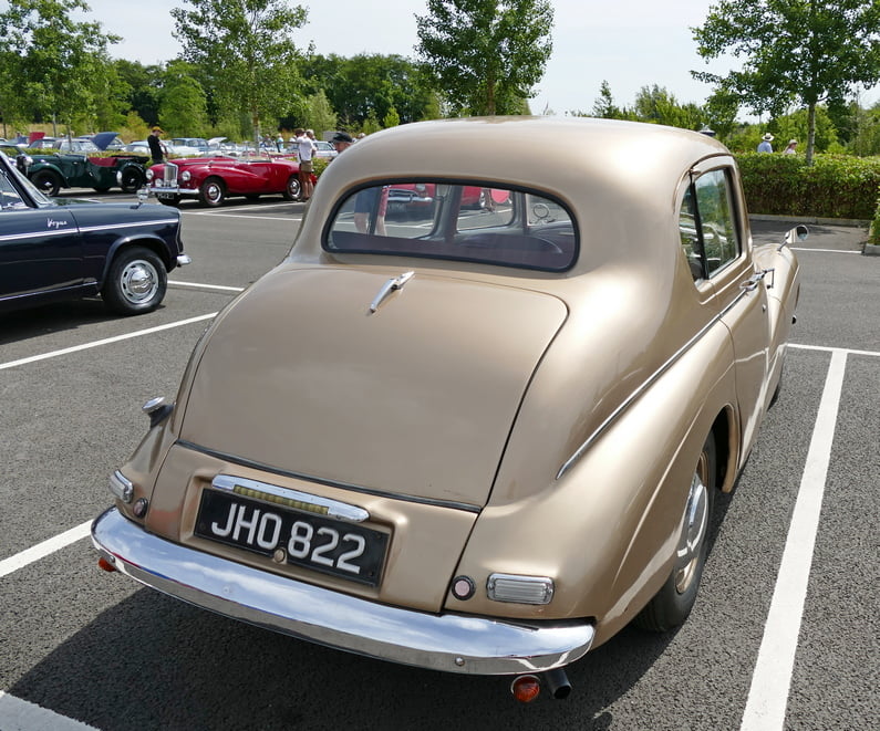 Sunbeam Talbot 90. Rear.