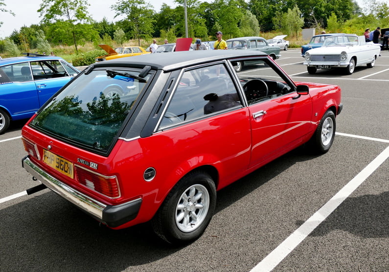 Talbot Sunbeam 1.6. Rear.