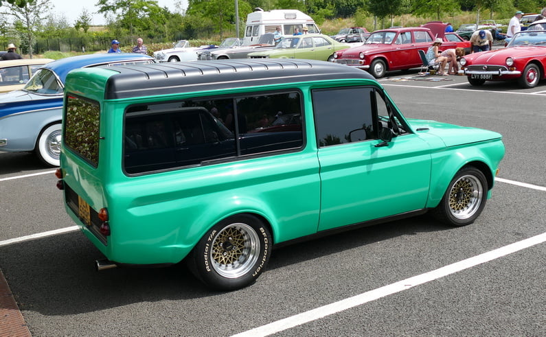 Customised Hillman Imp Husky. Rear.
