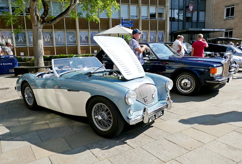 1955 Austin Healey 100 With "Le Mans" conversion kit.