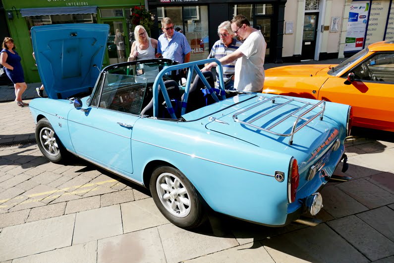 Sunbeam Tiger. Rear.