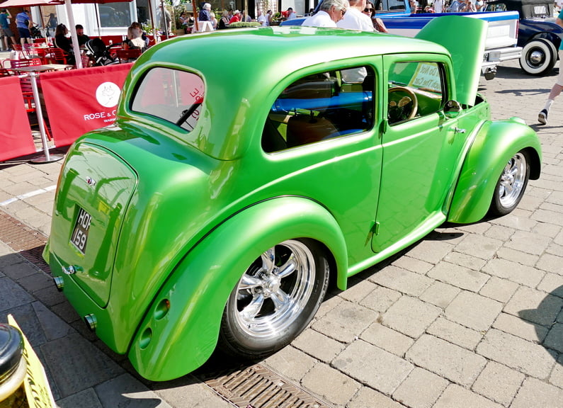 Morris Series E Hot Rod. Rear.