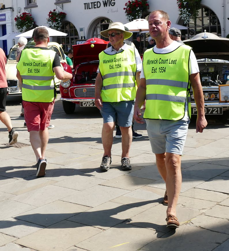 Warwick Court Leet Retro Warwick Classic Car and Bike Show Marshalls