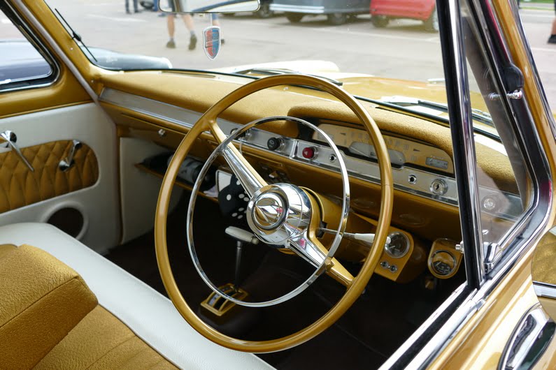 Early 1960's customised Ford Consul 375 interior