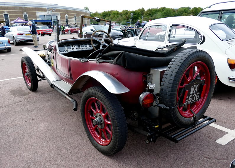 Late 1920s Alvis 12/50 Tourer. Rear.