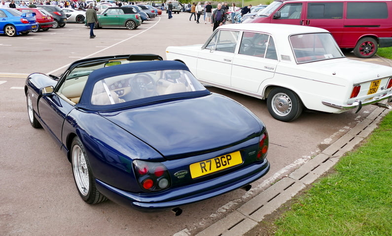 TVR Griffiths Spyder. Rear.