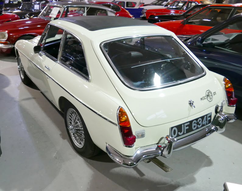 MGC. Rear.