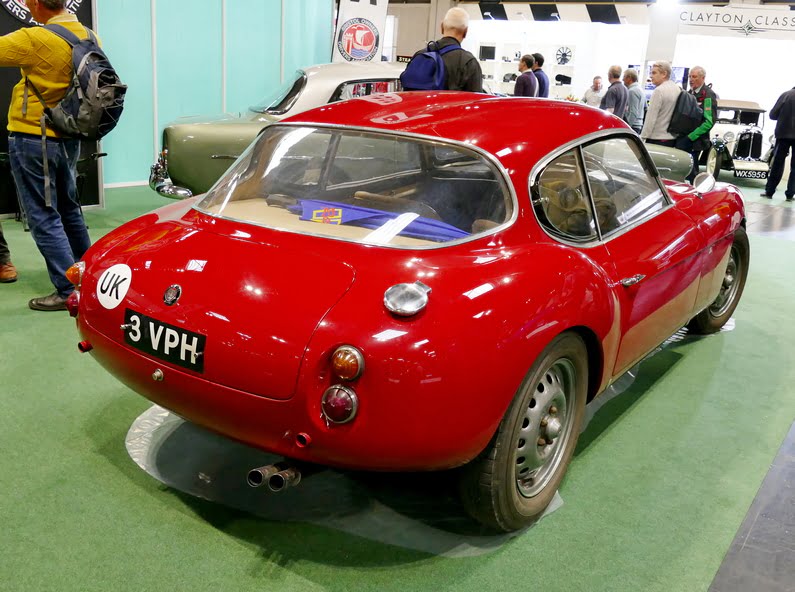 1959 Bristol 406 short chassis Zagato. Rear