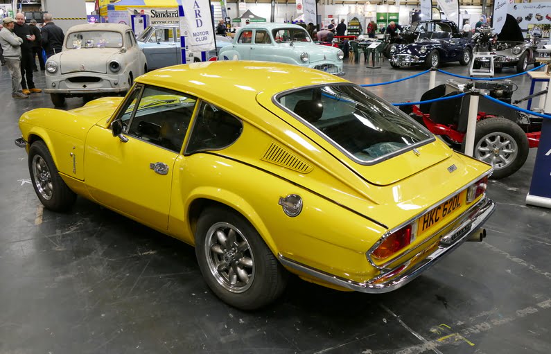 Triumph Spitfire GT6. Rear.