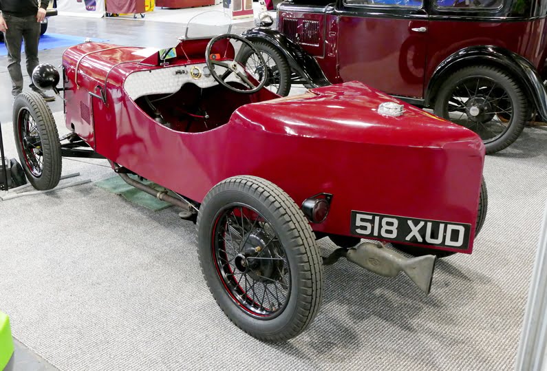 Austin 7 Special. Rear