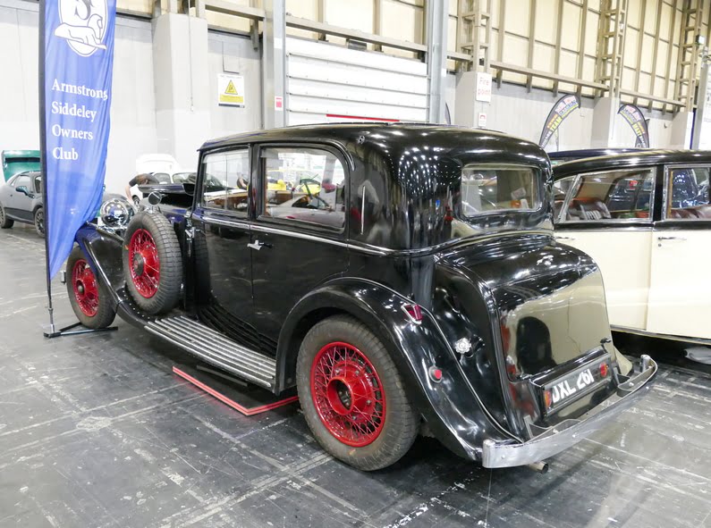 1936 Armstrong Siddeley Burlington Special straight 6cyl. 5.0Ltr. Rear.