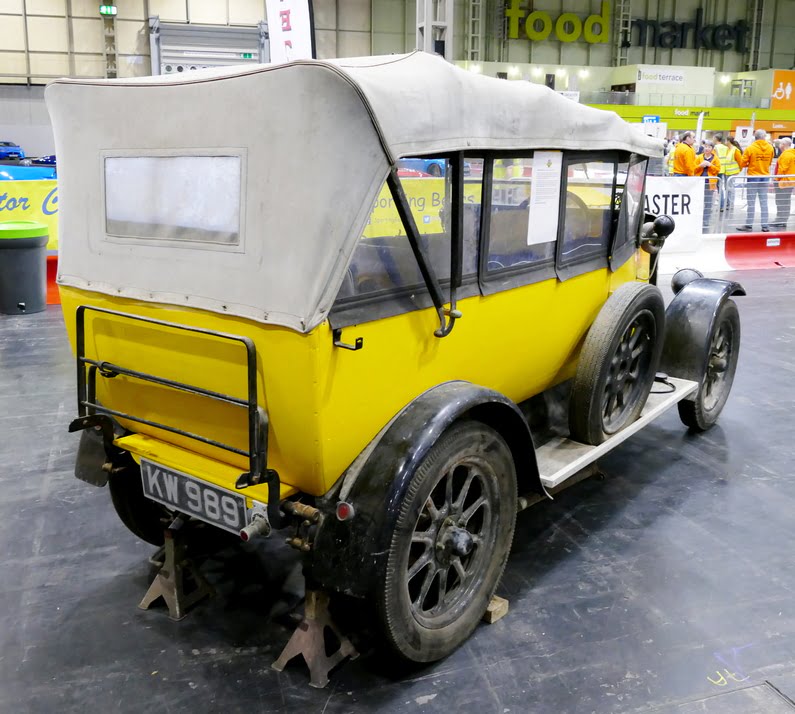 1927 Jowett Long 4 Tourer. Rear