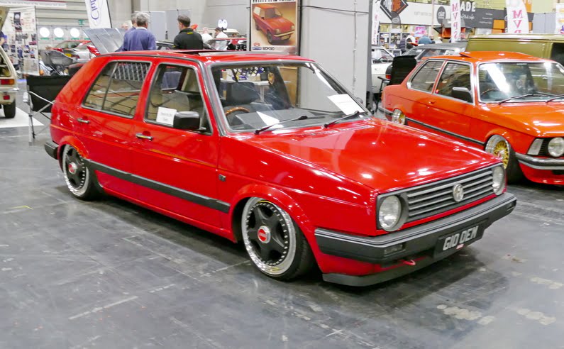Volkswagen Golf Mk 2 Customised.