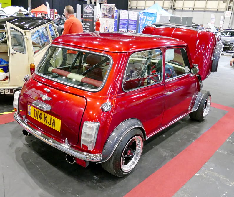 Rover Mini with a 245 BHP Honda 1.8 Ltr. Engine.