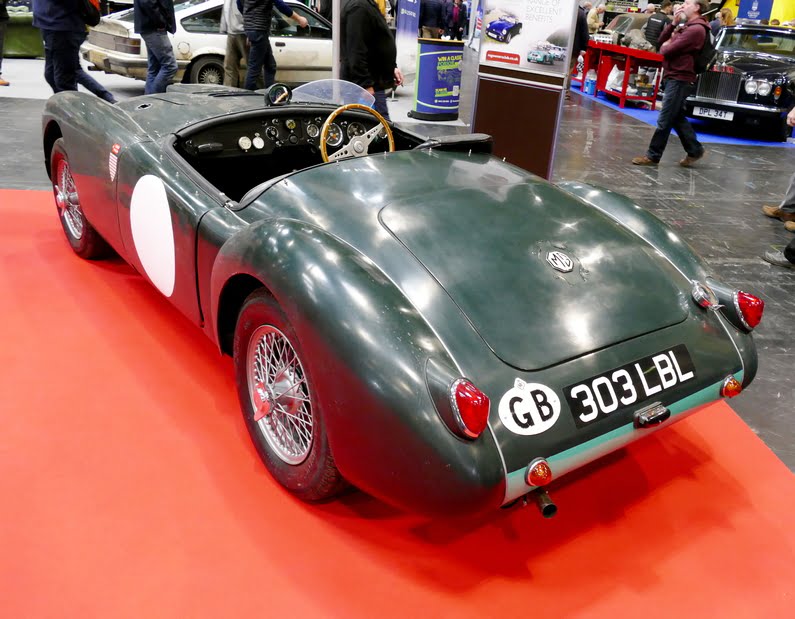 MGA Replica Race Car. Rear.