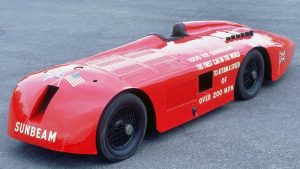 Sunbeam 1000 HP Record Breaker at the National Motor Museum