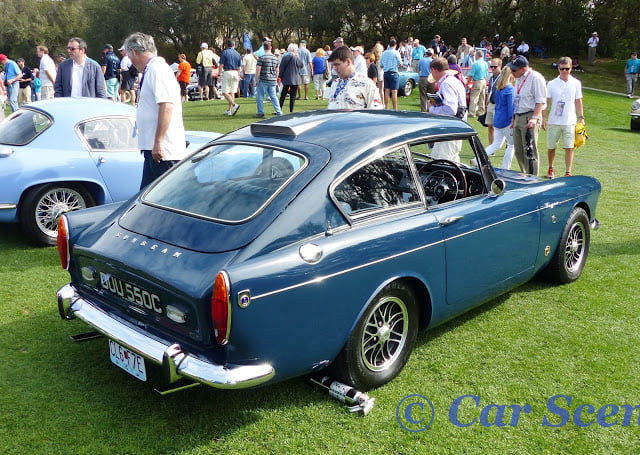 1965 Sunbeam Tiger Harrington Coupe. Rear.