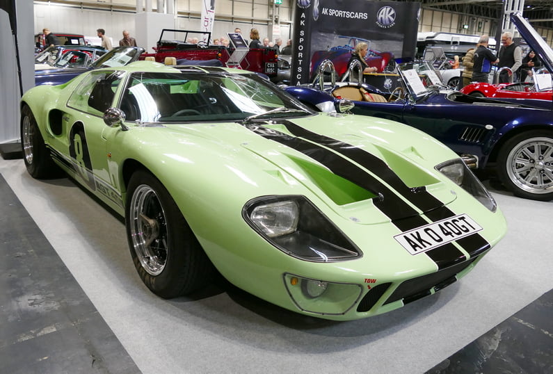 Ford GT 40 replica by AK Sportscars.