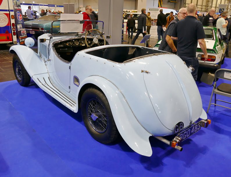 1934 Lancia Augusta Tipo 234 March Special. Rear.