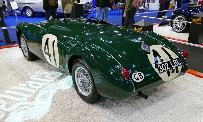 1955 MGA Ex 182 Le Mans. Rear.