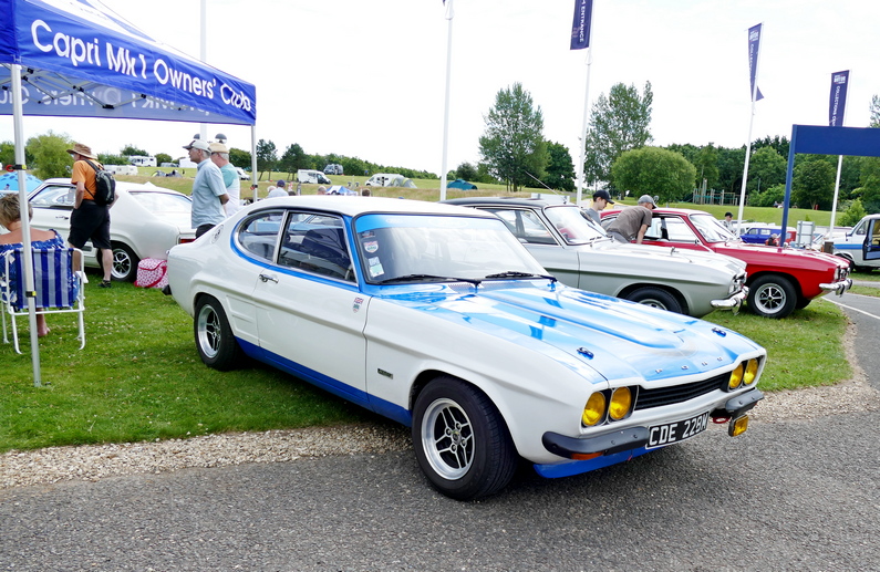 Capri RS at Old Ford Rally 2024