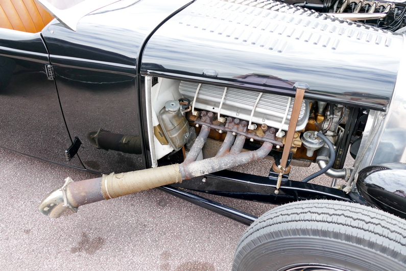 Ford Hot Rods at Gaydon 2024 - 3 - engine/exhaust