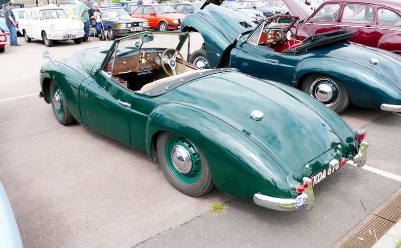 1950-54 Jowett Jupiter. Rear.