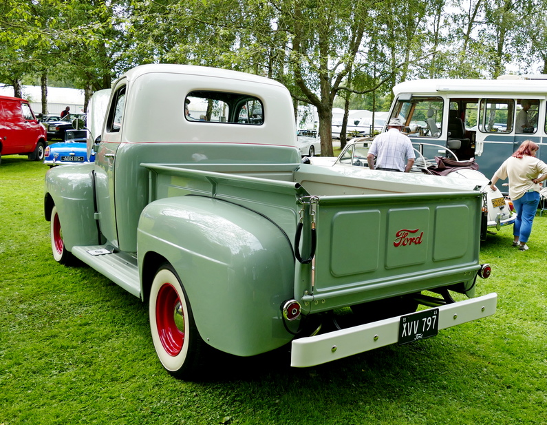1949 Ford Pickup. Rear.